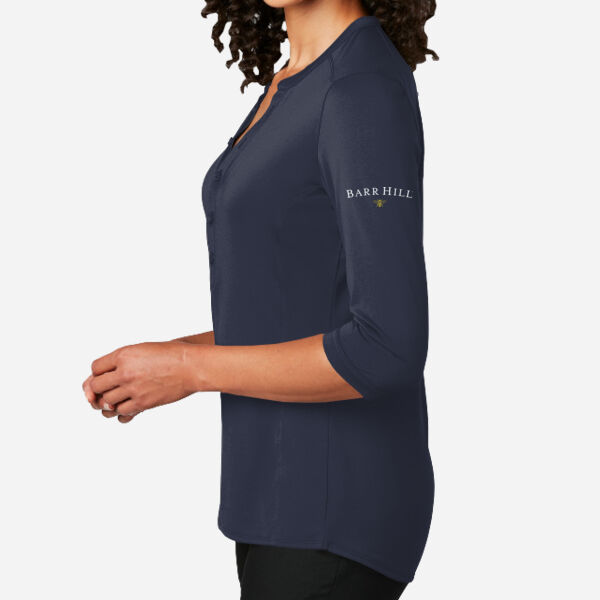 Ladies UV Choice Pique Henley  Thumbnail